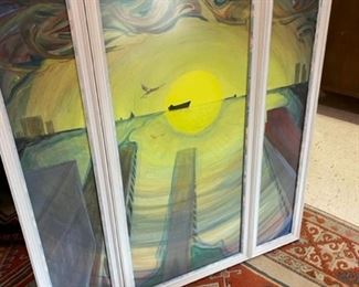 Local painting by Norfolk artist