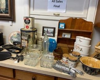Primitives and kitchen items