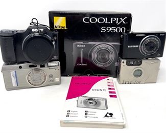 Digital Cameras Untested  Sony Nikon Samsung Fuji Canon