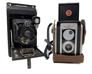 Vintage Kodak Film Cameras Duaflex II
