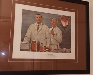 Collection of lithographs