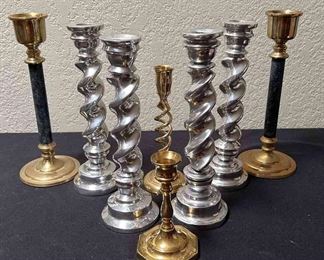 Brass Candlesticks More