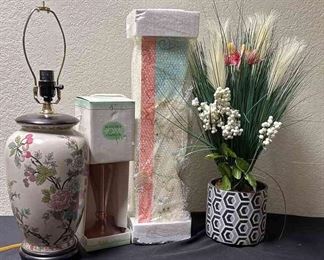 Lamps, Dexorative Shelf Faux Plant