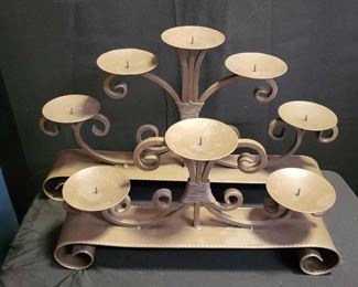 Large Metal Candle Stands