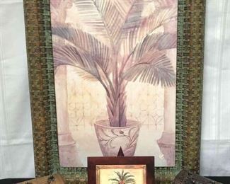 Metal Palm Art Plus Boxes