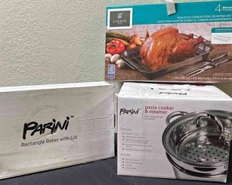 Parini Pasta Cooker steamer More
