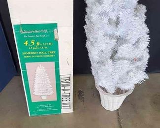 The White Christmas Tree Lot