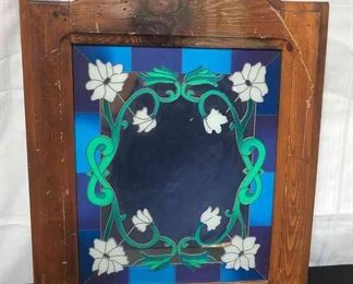 Vintage Nouveau 2 Layer Mirror