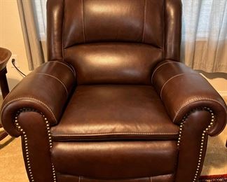 Electric Leather Recliner