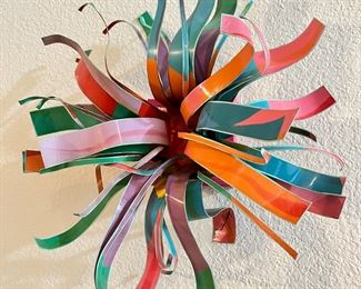 Original Metal Art Sculpture Signed by Dorothy Gillespie