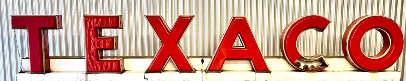 12' Texaco Sign