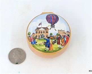 Halcyon Days Enamel box