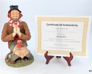 Red Skelton Figure "my thanks"