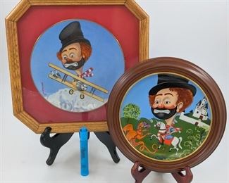 Red Skelton Collection Plates