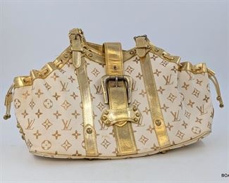 Louis Vuitton Monogram Gold Handbag