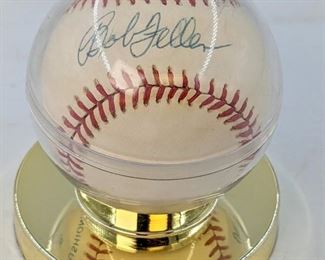 Bob Feller signed basball 