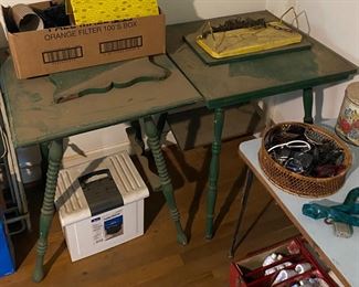 Painted Oak Center Tables