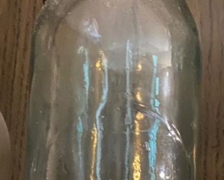 Old Moore's Spring Mineral Water Stokes County Bottle (Very Light Embossing on Slug Plate)