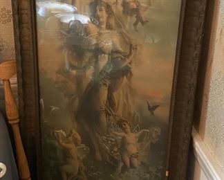 Victorian Angel Print