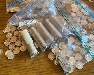 Lots of Silver Dimes