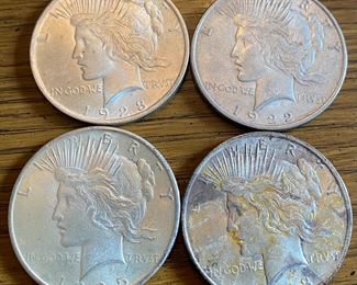 Assorted Peace Dollars