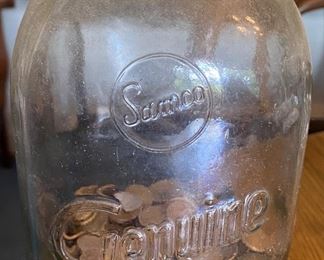 Jat of Wheat Pennies