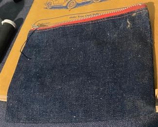 Small Cone Denim Bag