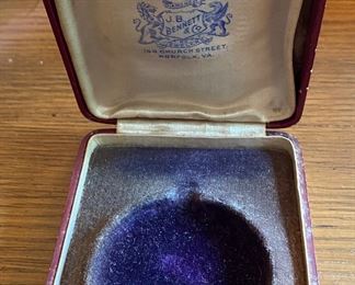 J.B. Bennett Pocket Watch Box