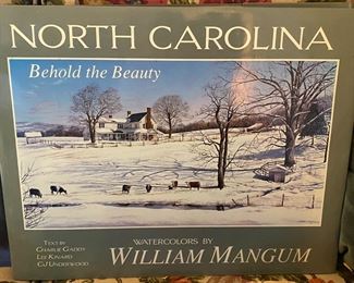 William Mangum "North Carolina" Coffee Table Book