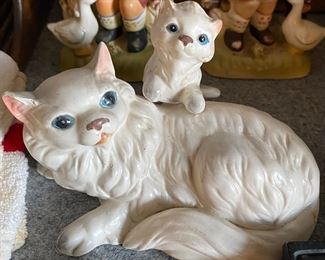 Vintage Cat Figurine