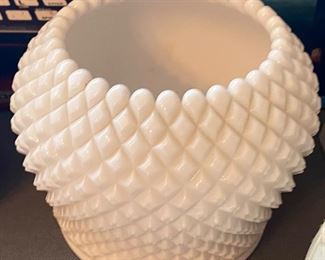 Milk Glass Vase