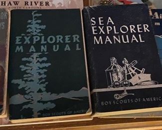 Boy Scout, Sea Explorer and Air Explorer Manuals