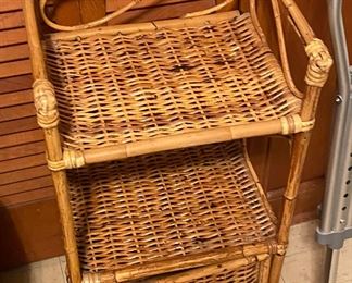 Bamboo Storage Shelf