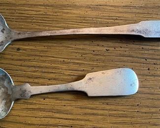 Small Coin Silver Ladles