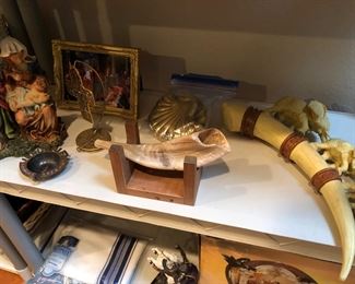 Holy land, collectibles, and carvings