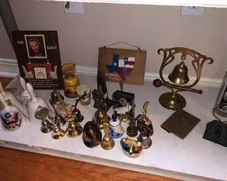 Collectible figures and Bell collection