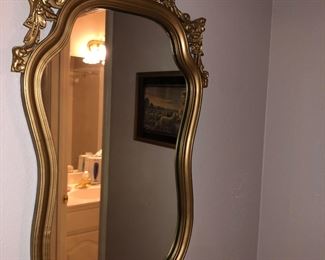 Vintage gilt mirror
