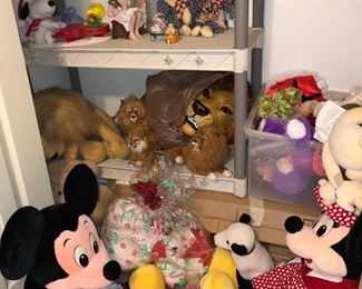 Collectible, stuffed animals