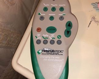 Tempur-pedic electric queen size bed