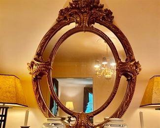 Ornate mirror 