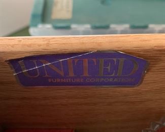 #1 Unitel Furniture China Cabinet w/3 drawers & 2 Glass Doors - 56x20x32-77 $175.00