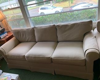#9 Tan Norwalk Sofa - 82"L $275.00