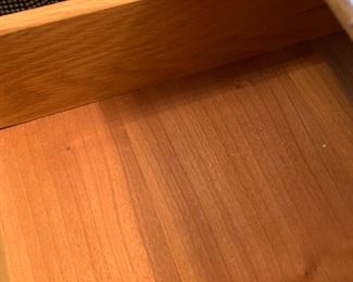 #5 2 Thomasville Bedside Table w/1 Drawer & 2 Doors - 28x17x24 - sold as a pair $100.00