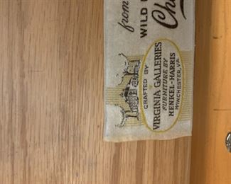 #15 Henkel Harris Dresser w/10 drawers - solid Black Cherry w/mirror - 65x20x34 Mirror 53x35 $575.00