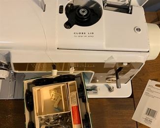 #16 Singer Auto-Reel in Cabinet - w/cams - 29x17x30 $75.00