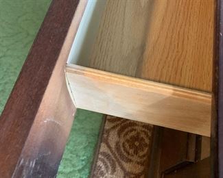 #17 Coffee Table w/4 drawers - 48x28x18 $75.00