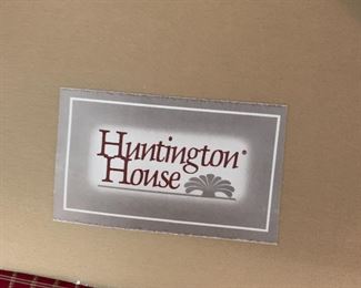 #19 Huntington House Red/Tan Plaid Side Chair $175.00