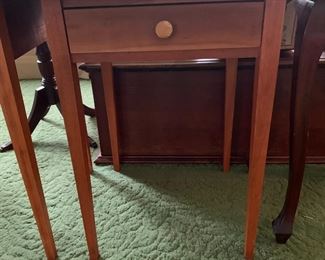 #24 Solid Cherry Side Tables w/1 drawer 21x21x28 (as is watermarks) $100.00
#25 Solid Cherry Side Tables w/1 drawer 21x21x28 (as is watermarks) $100.00