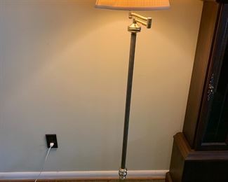 #27 Heavy brass Floor Lamp - 59" Tall $75.00