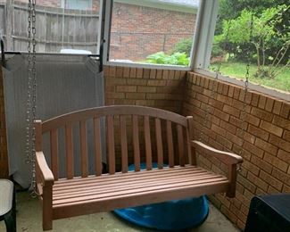 #71 Wood Swing w/Chains - 51" Long $100.00